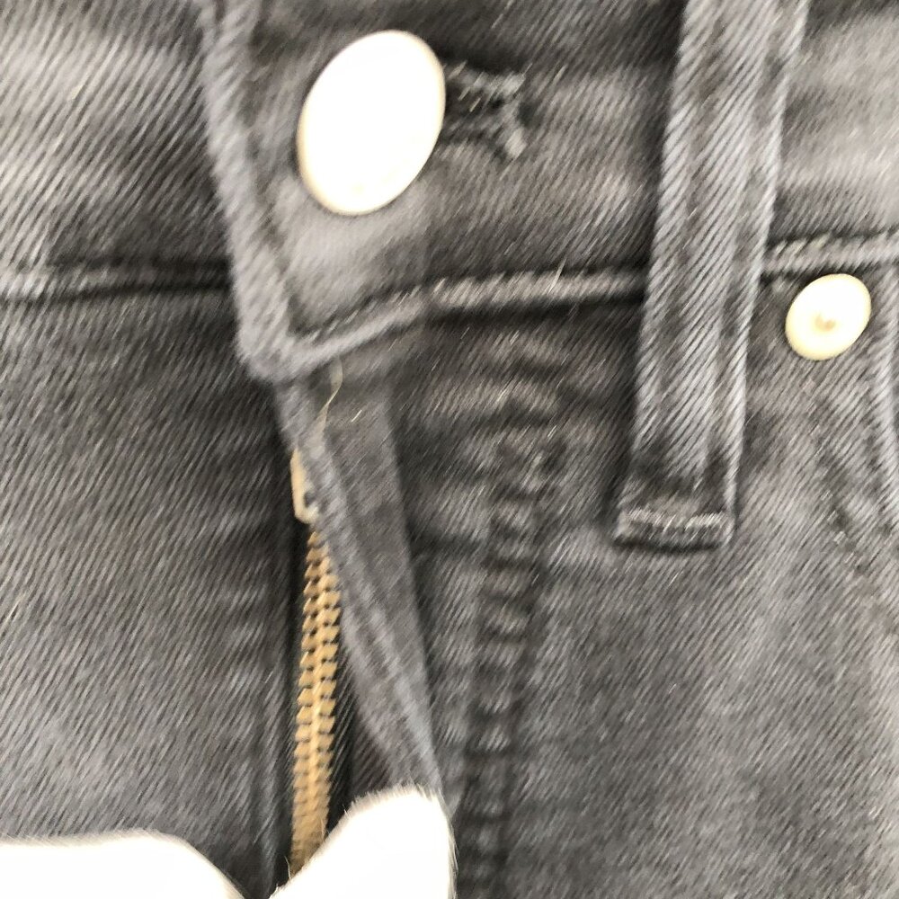 Madewell 9'' Mid Rise Skinny Jean Womens Size 27 Black Stretch - Picture 5 of 12